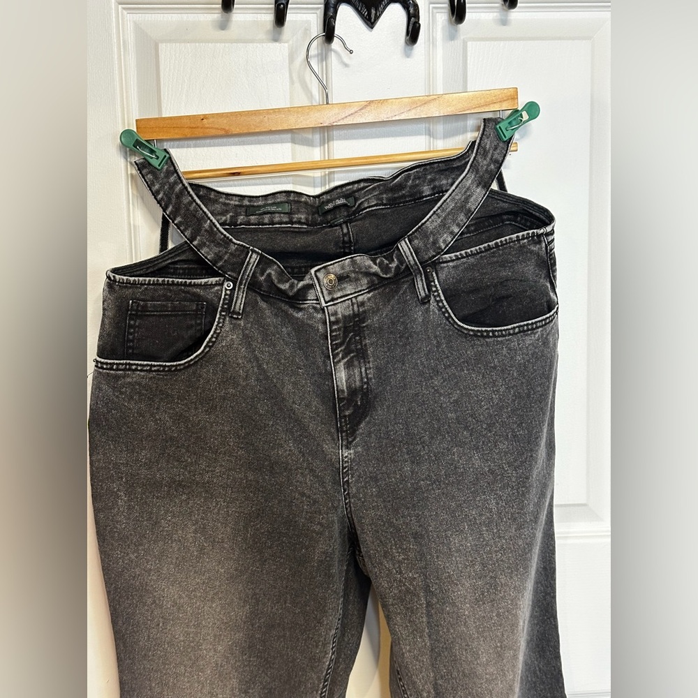 Wild Fable Dark Cut Out Jeans Size 17 - Picture 2 of 7